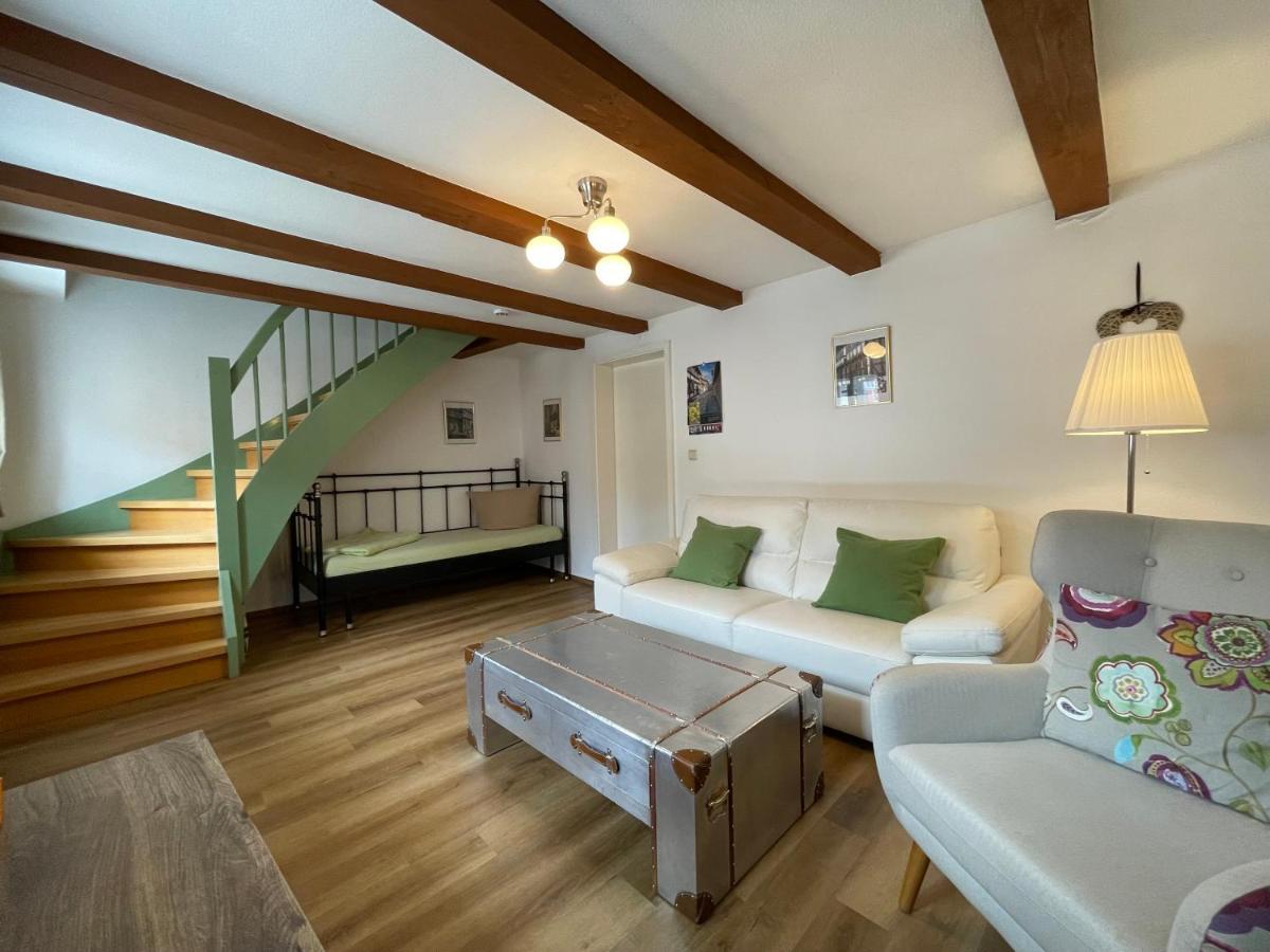 Apartamento Urlaub Im Fachwerk - Klink Quedlinburg Exterior foto