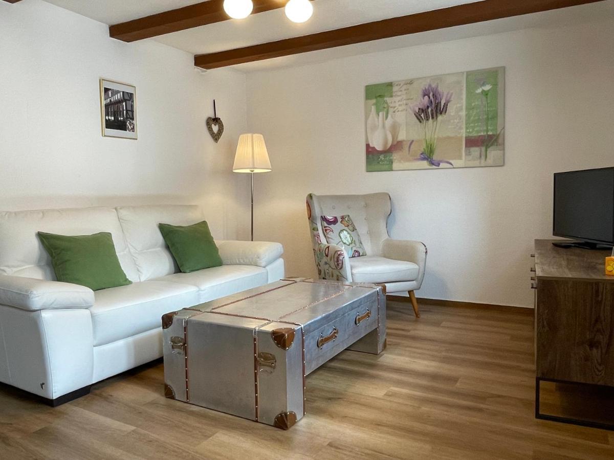 Apartamento Urlaub Im Fachwerk - Klink Quedlinburg Exterior foto
