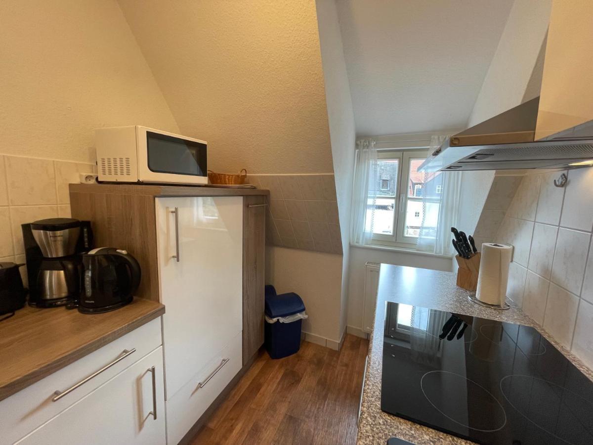 Apartamento Urlaub Im Fachwerk - Klink Quedlinburg Exterior foto