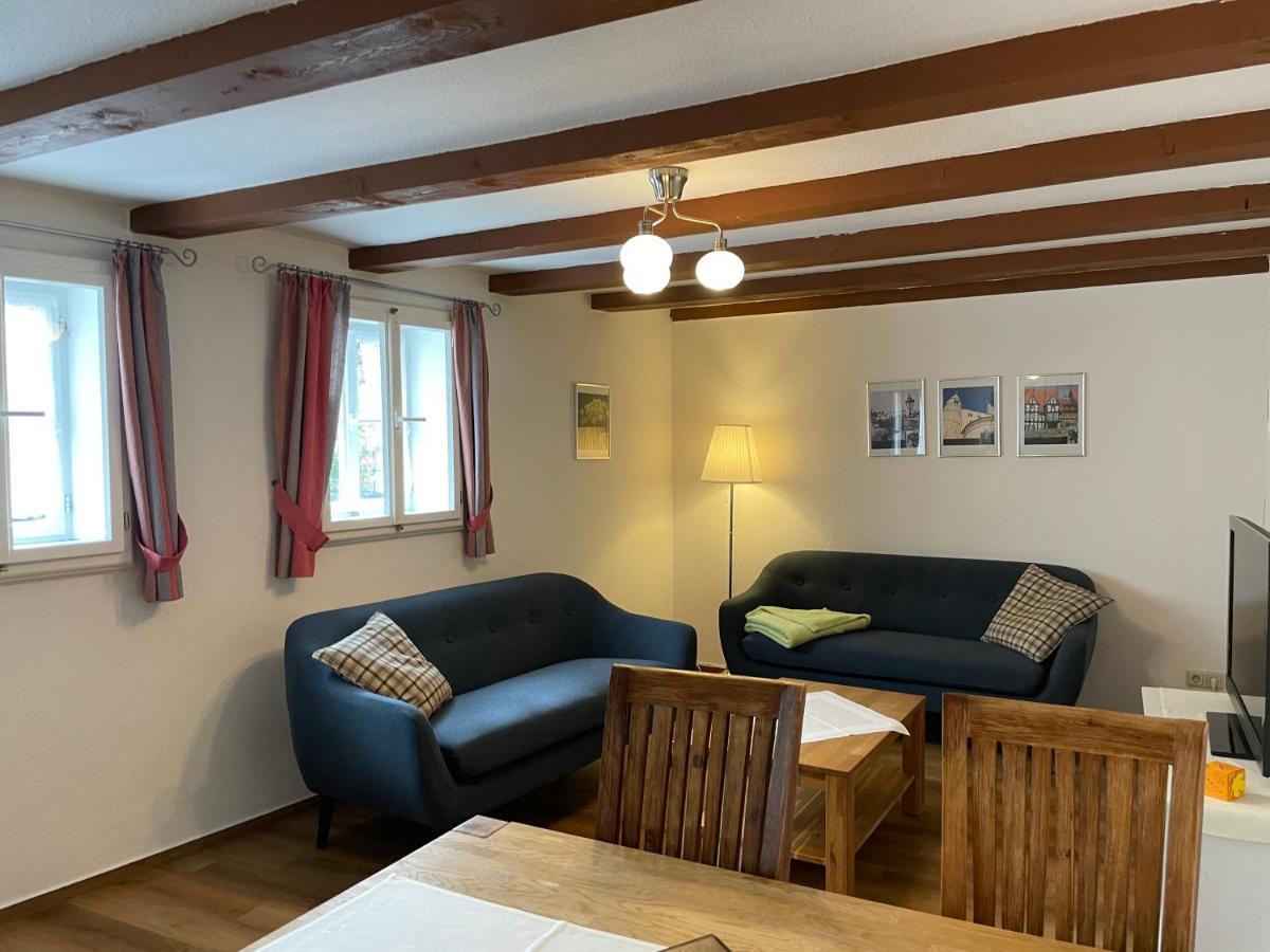 Apartamento Urlaub Im Fachwerk - Klink Quedlinburg Exterior foto