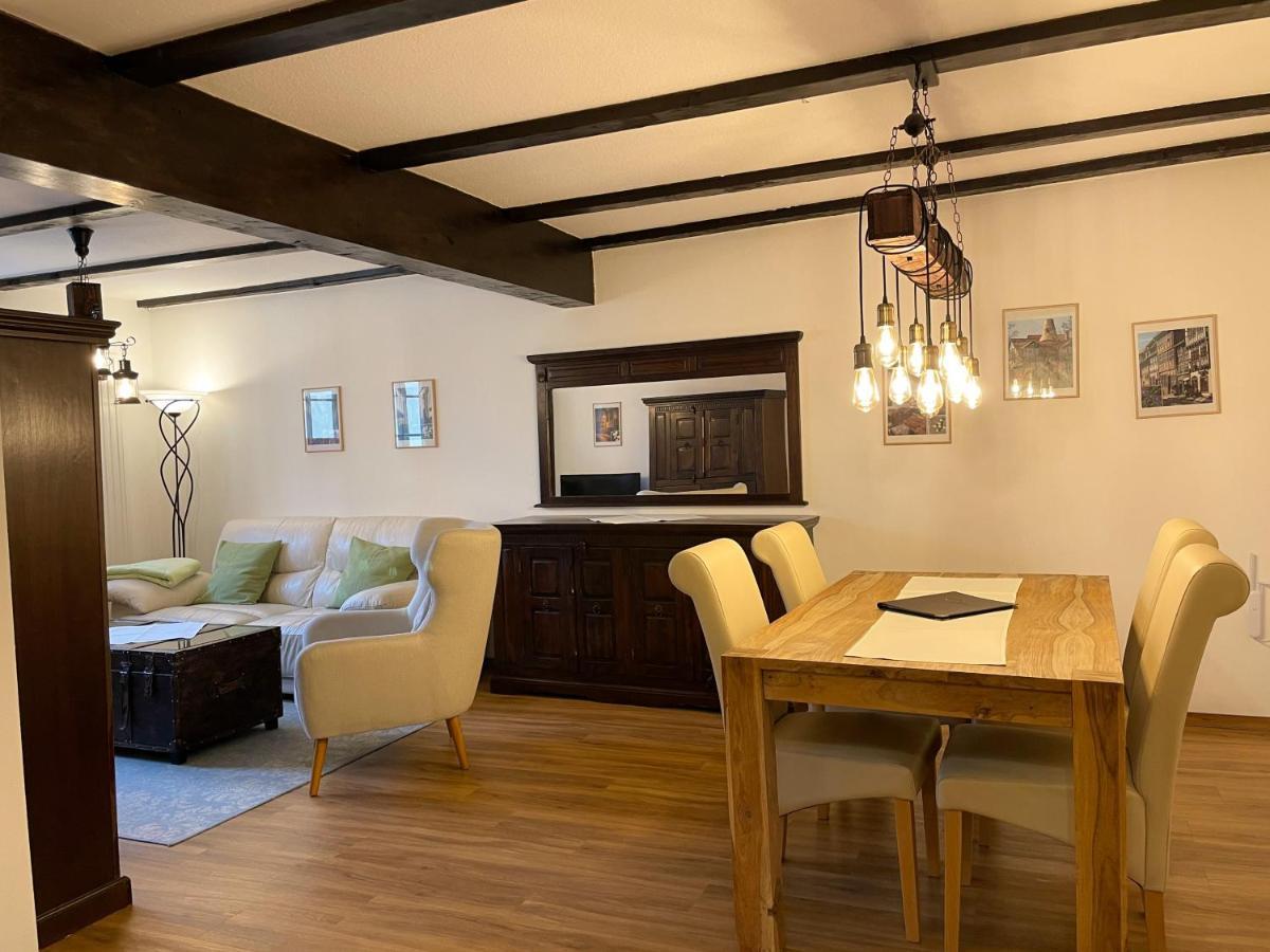 Apartamento Urlaub Im Fachwerk - Klink Quedlinburg Exterior foto