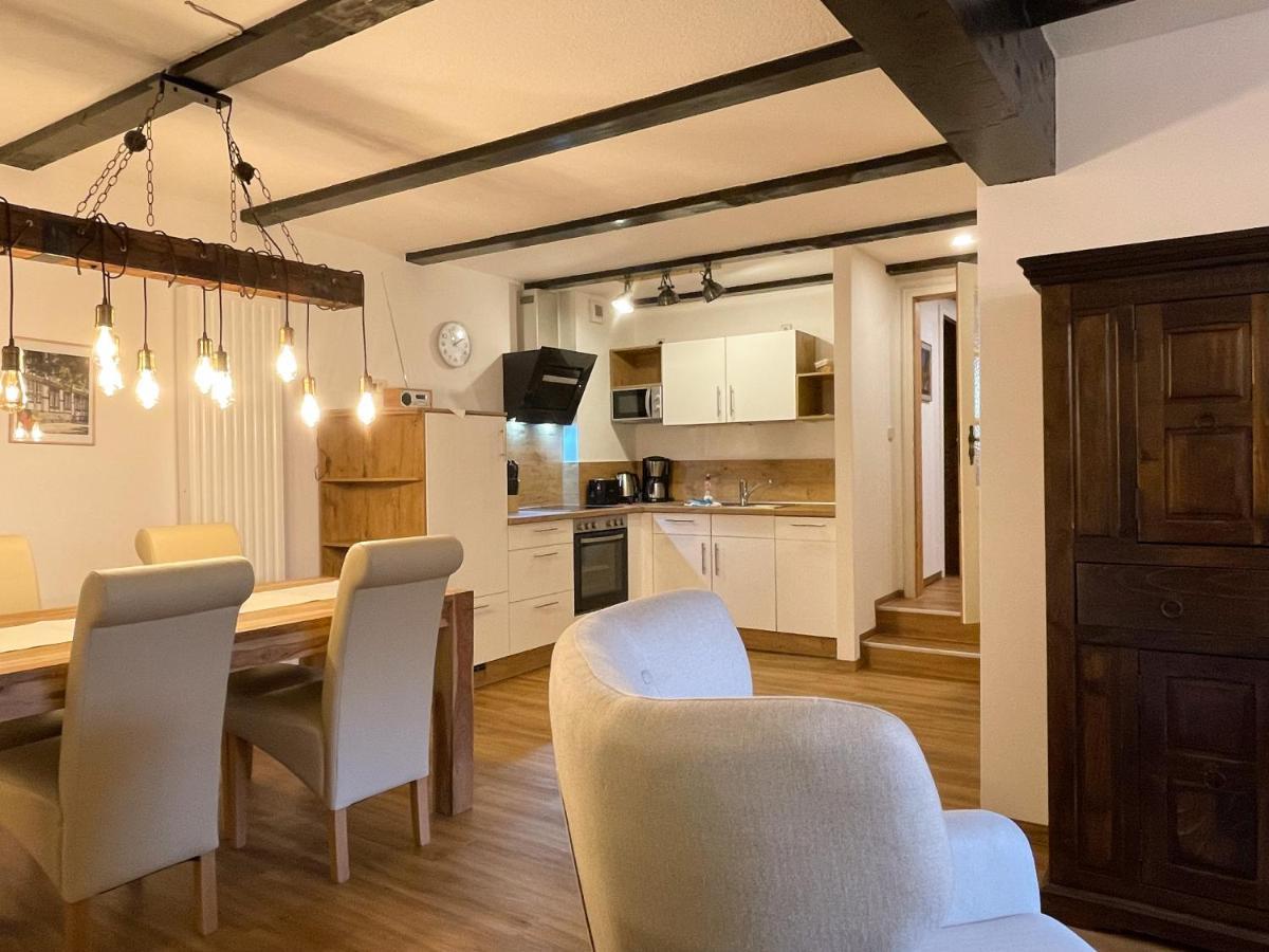 Apartamento Urlaub Im Fachwerk - Klink Quedlinburg Exterior foto