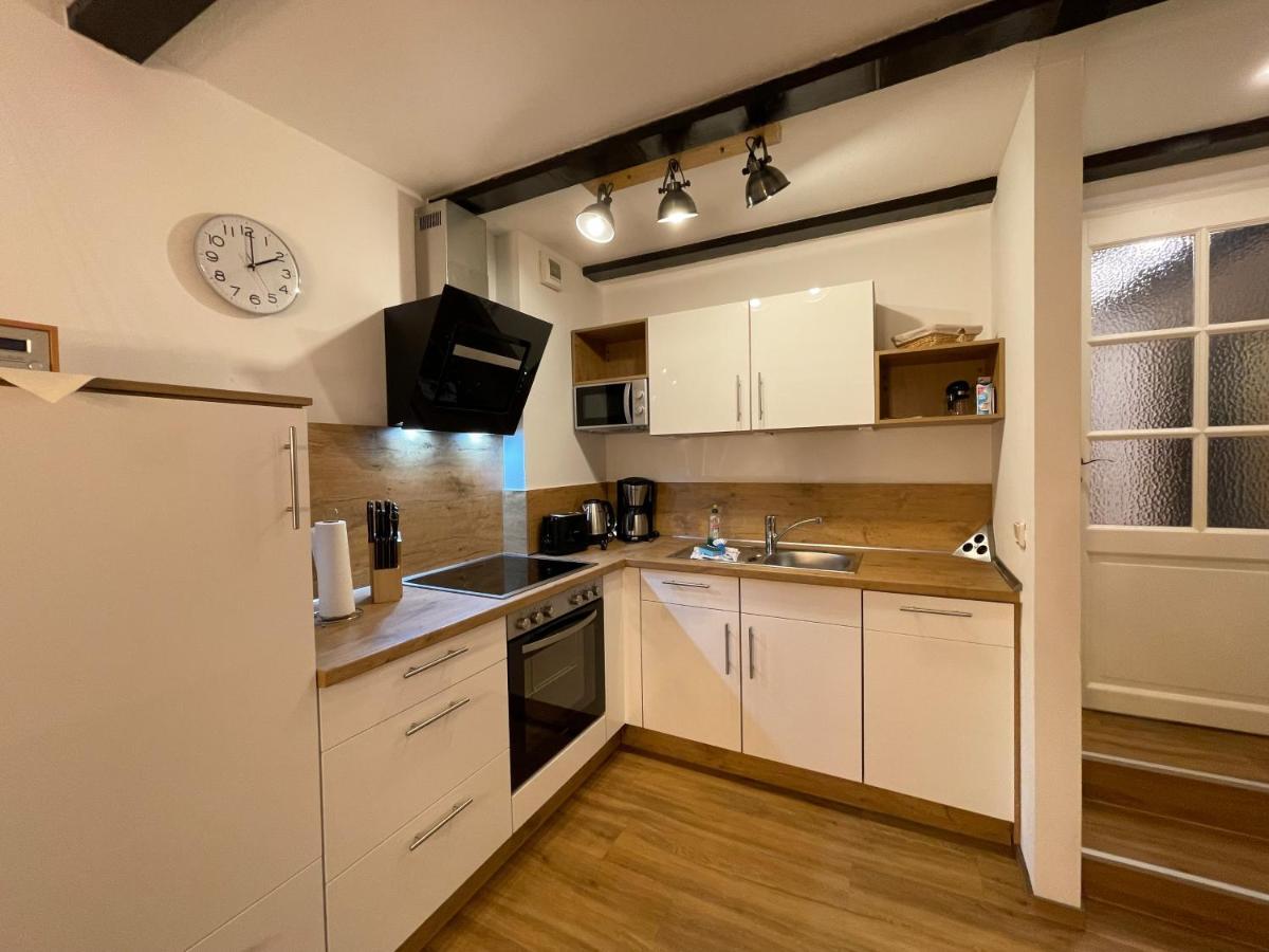 Apartamento Urlaub Im Fachwerk - Klink Quedlinburg Exterior foto