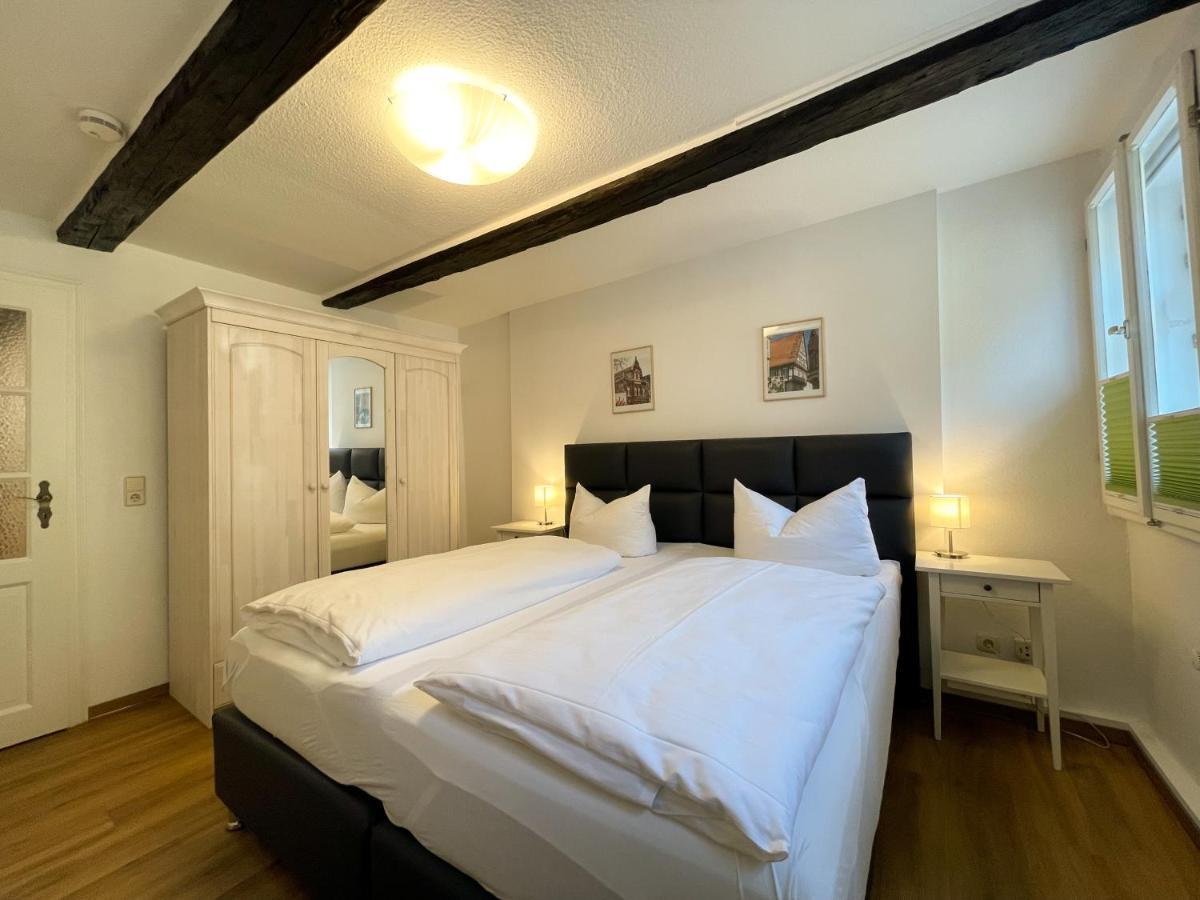 Apartamento Urlaub Im Fachwerk - Klink Quedlinburg Exterior foto