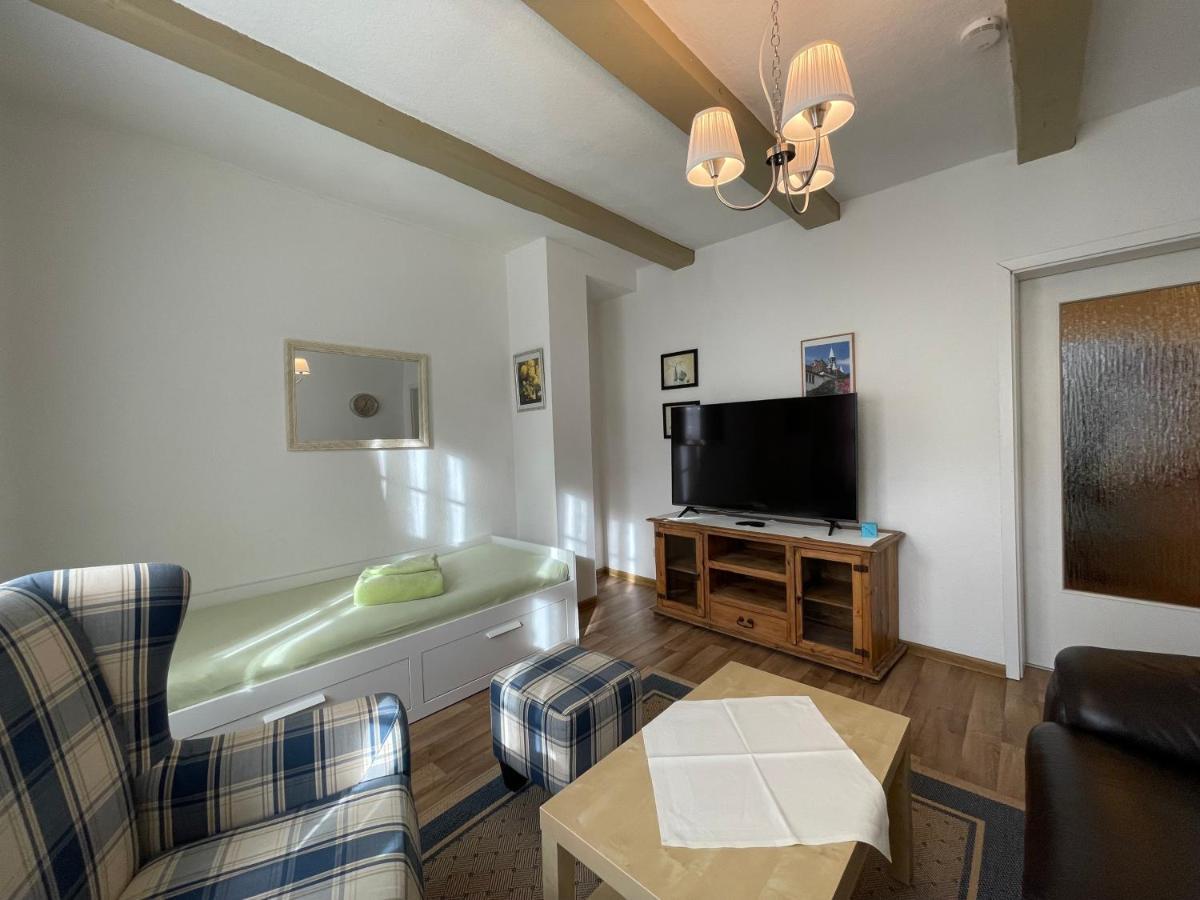 Apartamento Urlaub Im Fachwerk - Klink Quedlinburg Exterior foto