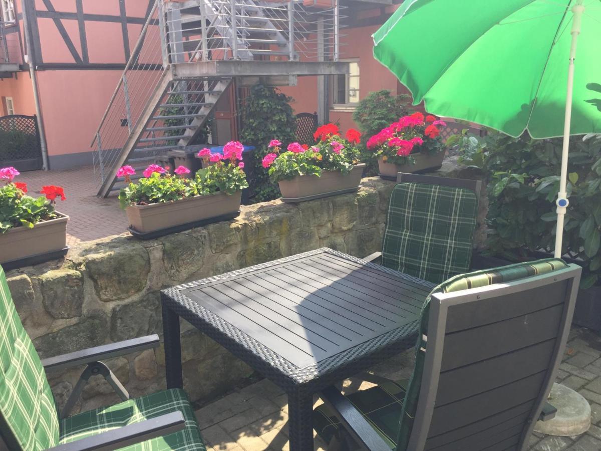 Apartamento Urlaub Im Fachwerk - Klink Quedlinburg Exterior foto