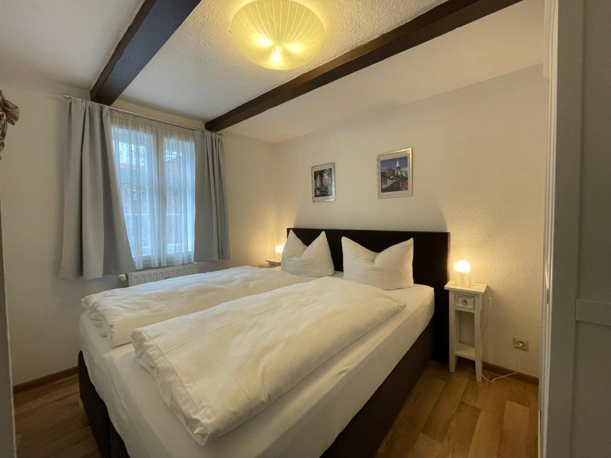 Apartamento Urlaub Im Fachwerk - Klink Quedlinburg Exterior foto