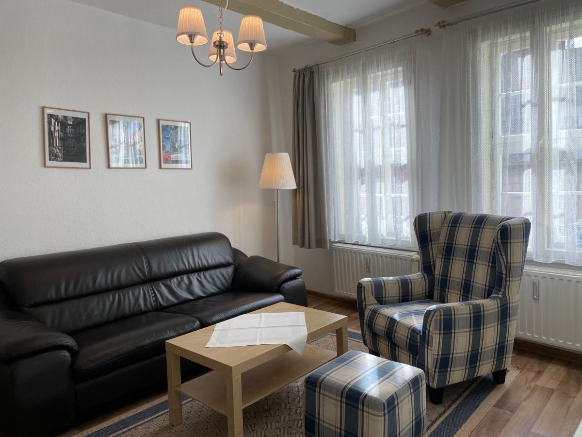 Apartamento Urlaub Im Fachwerk - Klink Quedlinburg Exterior foto