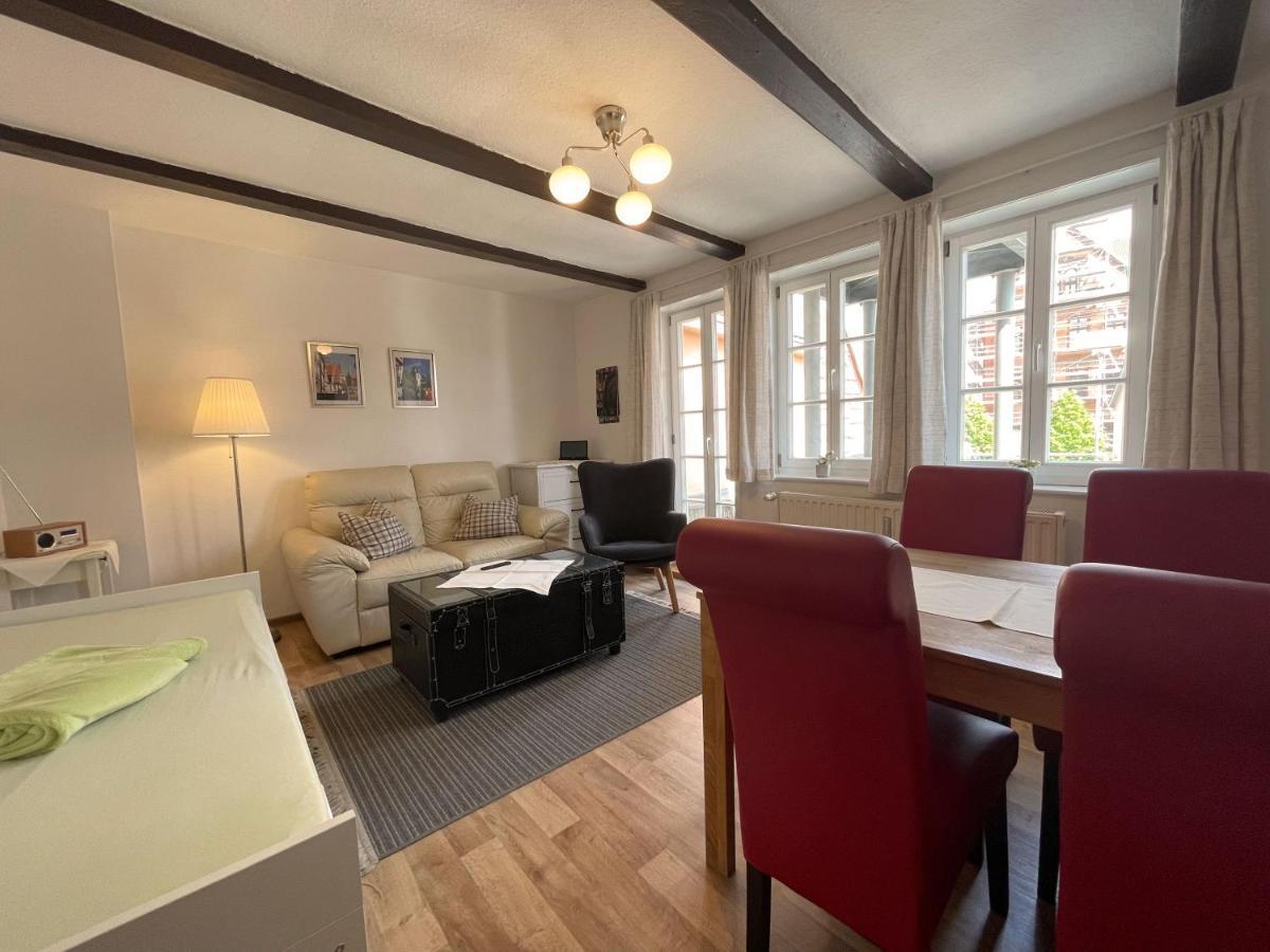 Apartamento Urlaub Im Fachwerk - Klink Quedlinburg Exterior foto