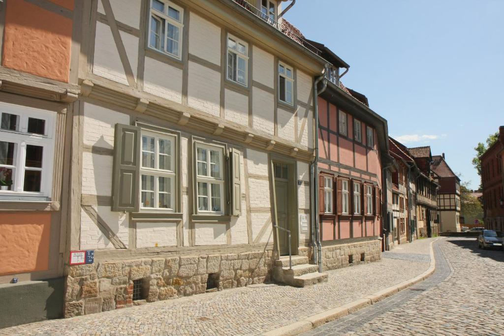 Apartamento Urlaub Im Fachwerk - Klink Quedlinburg Exterior foto