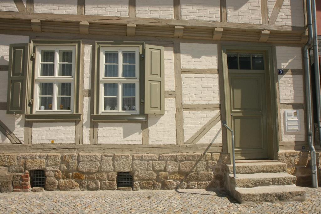 Apartamento Urlaub Im Fachwerk - Klink Quedlinburg Exterior foto