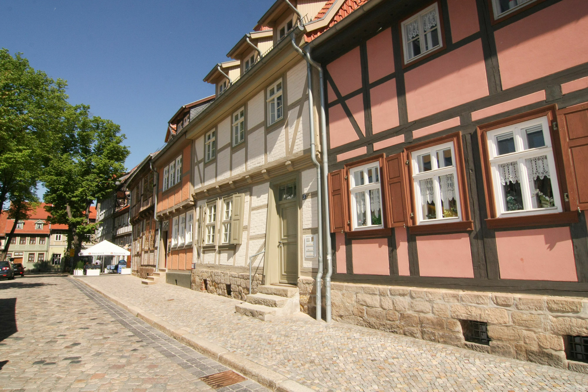 Apartamento Urlaub Im Fachwerk - Klink Quedlinburg Exterior foto