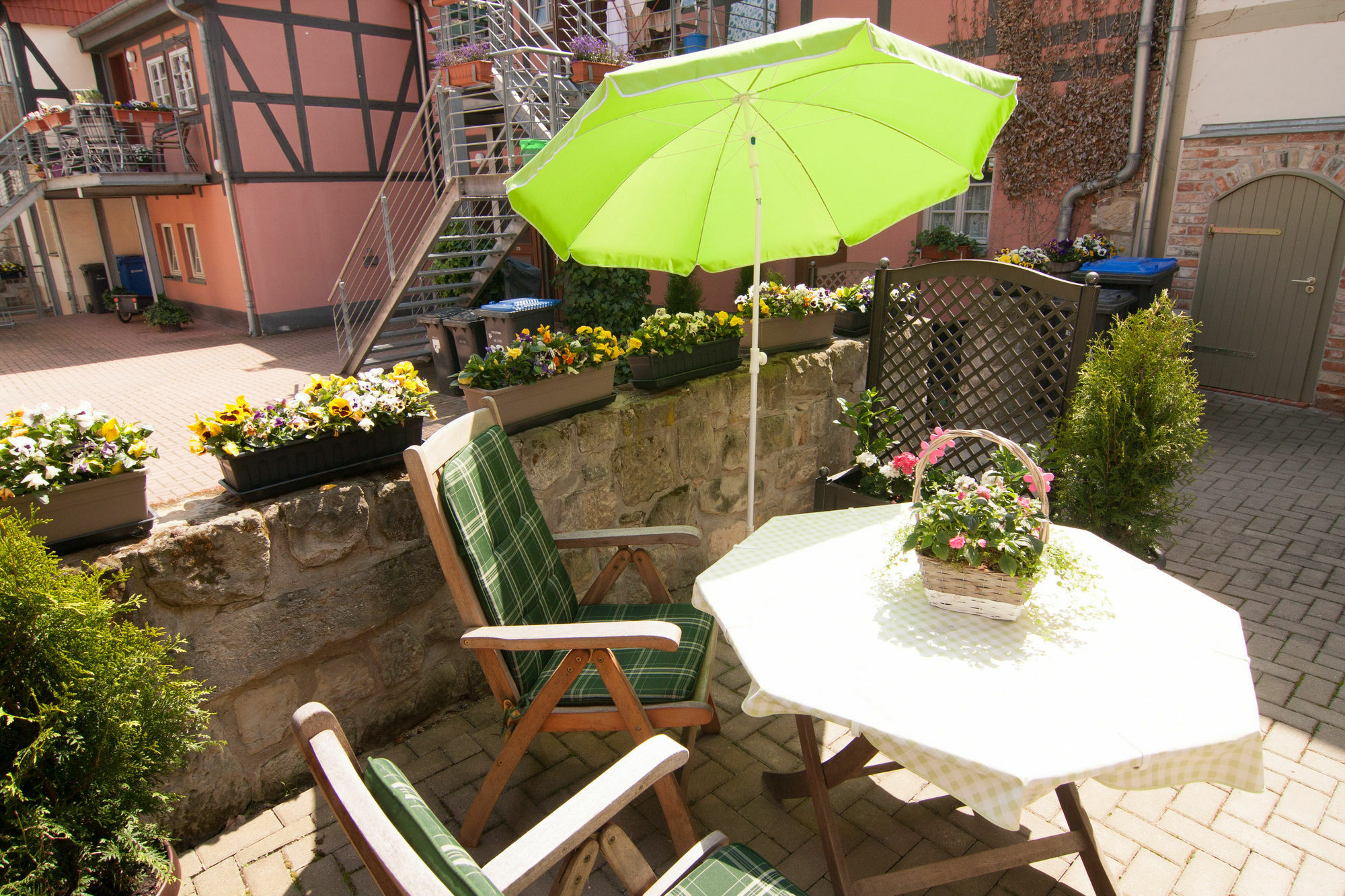 Apartamento Urlaub Im Fachwerk - Klink Quedlinburg Exterior foto